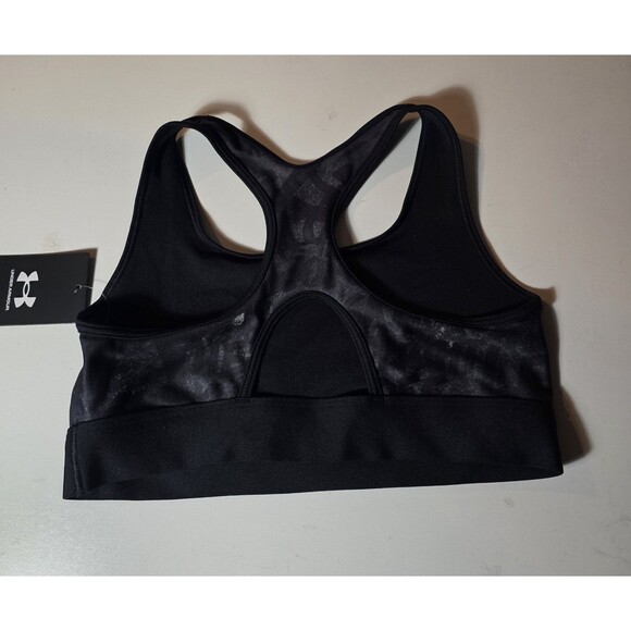 Under Armour Sports Bra Womens SMALL Black HG Mid Alter Ego Active Athletic New - Picture 3 of 4